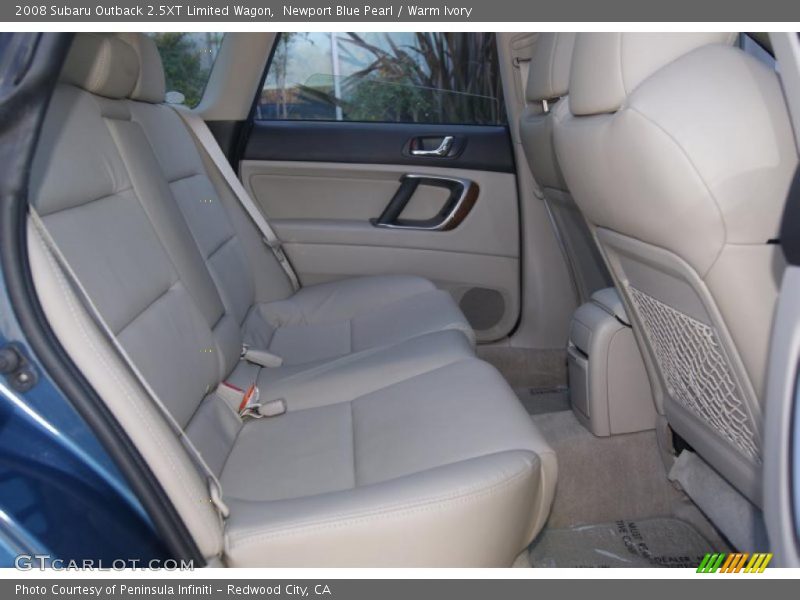 Newport Blue Pearl / Warm Ivory 2008 Subaru Outback 2.5XT Limited Wagon