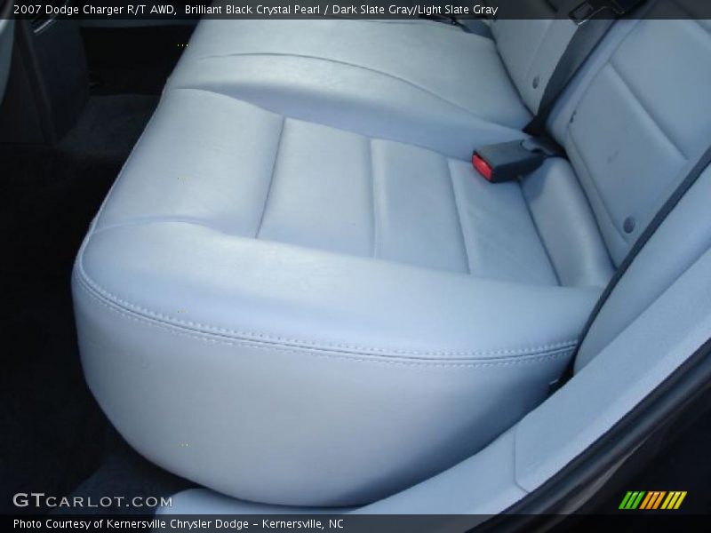 Brilliant Black Crystal Pearl / Dark Slate Gray/Light Slate Gray 2007 Dodge Charger R/T AWD