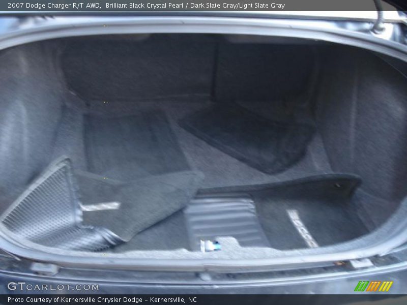Brilliant Black Crystal Pearl / Dark Slate Gray/Light Slate Gray 2007 Dodge Charger R/T AWD