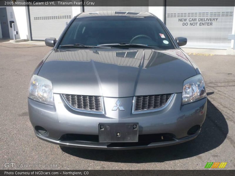 Titanium Pearl / Gray 2005 Mitsubishi Galant LS V6