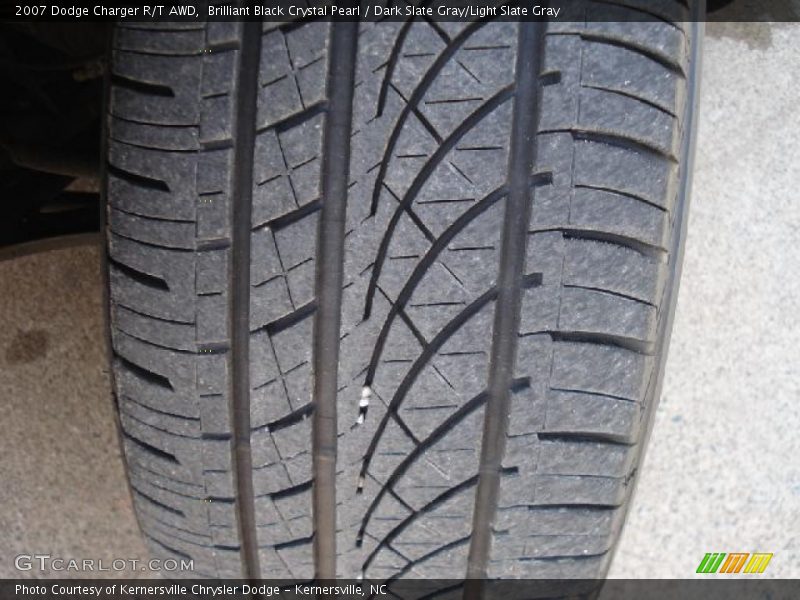 Brilliant Black Crystal Pearl / Dark Slate Gray/Light Slate Gray 2007 Dodge Charger R/T AWD