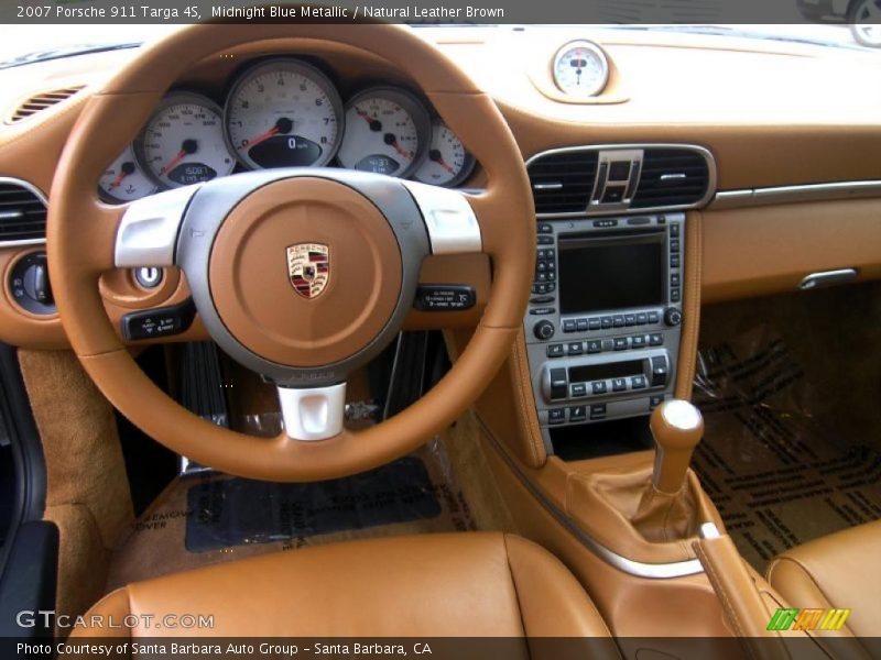 Dashboard of 2007 911 Targa 4S