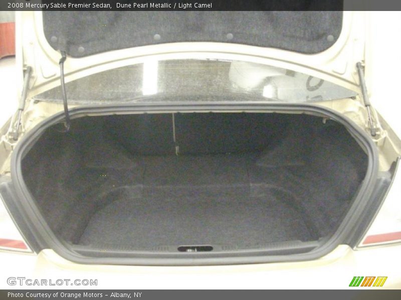 Dune Pearl Metallic / Light Camel 2008 Mercury Sable Premier Sedan