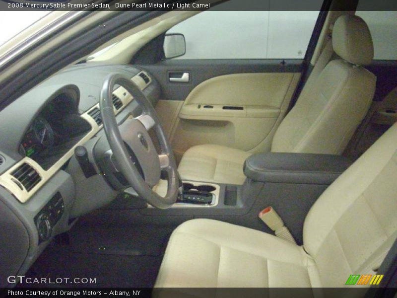 Dune Pearl Metallic / Light Camel 2008 Mercury Sable Premier Sedan