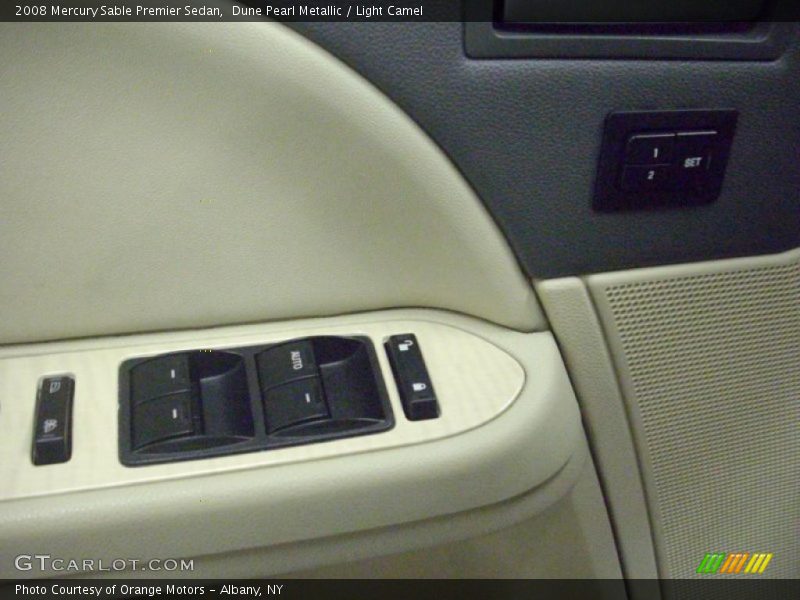 Dune Pearl Metallic / Light Camel 2008 Mercury Sable Premier Sedan
