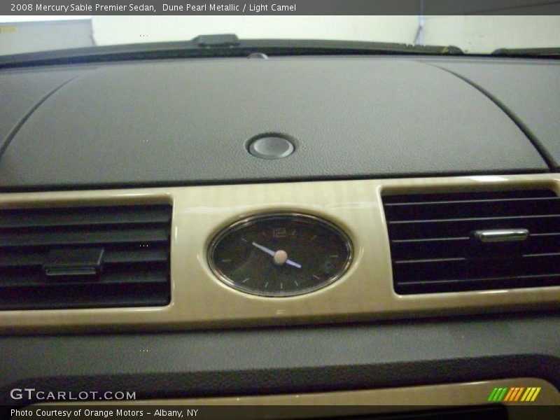 Dune Pearl Metallic / Light Camel 2008 Mercury Sable Premier Sedan