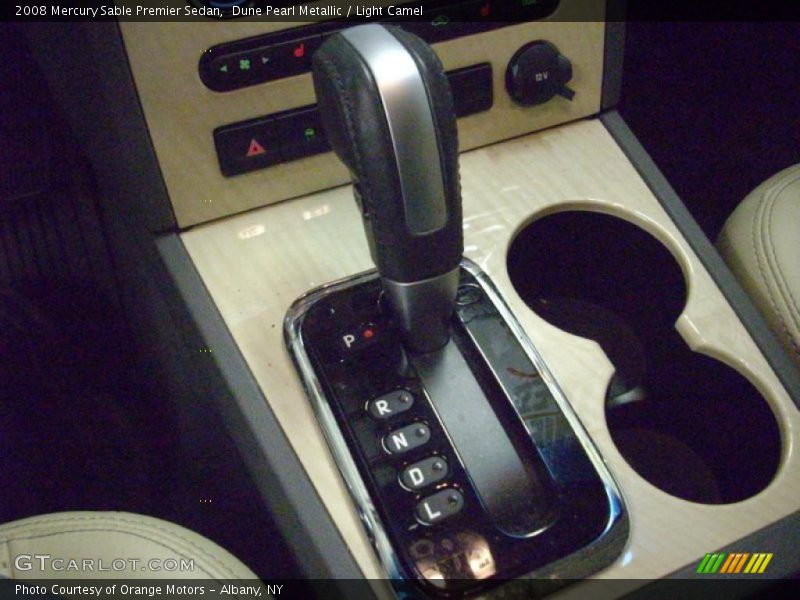 Dune Pearl Metallic / Light Camel 2008 Mercury Sable Premier Sedan