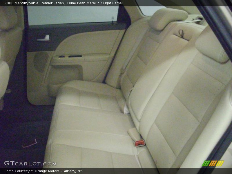 Dune Pearl Metallic / Light Camel 2008 Mercury Sable Premier Sedan