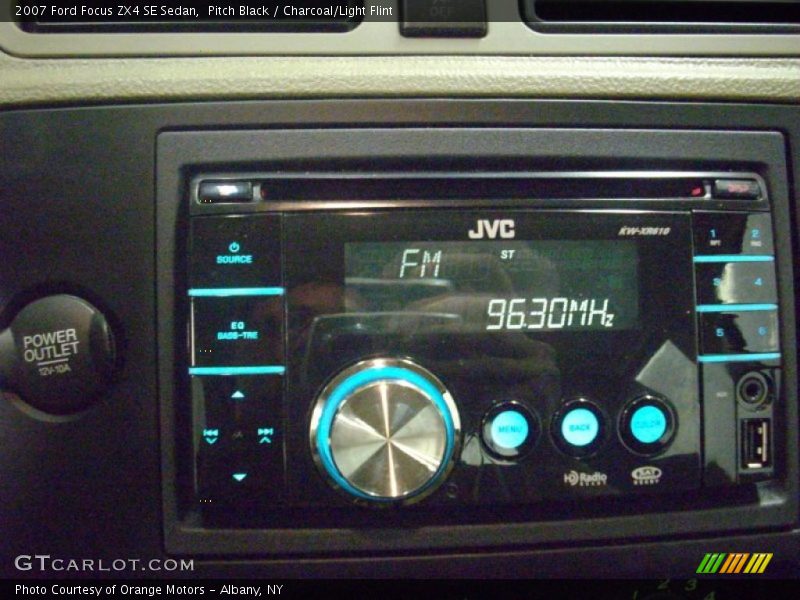 Pitch Black / Charcoal/Light Flint 2007 Ford Focus ZX4 SE Sedan