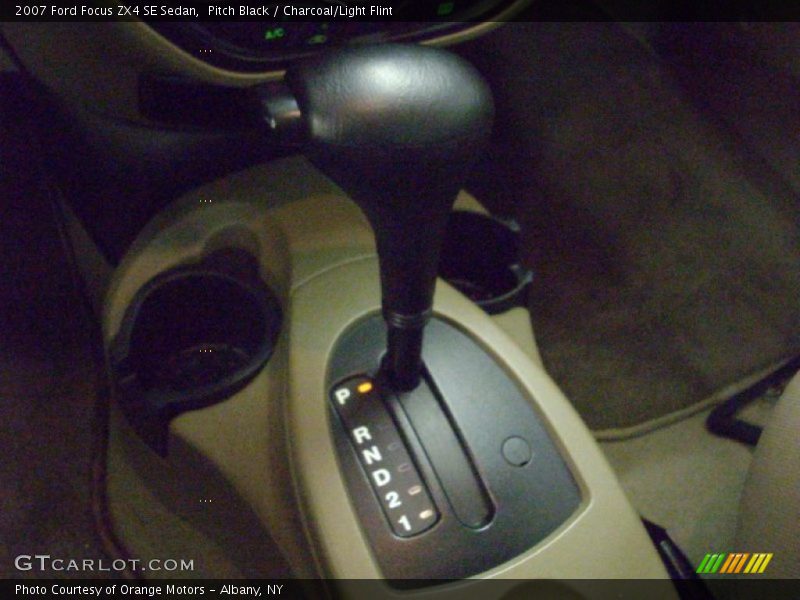 Pitch Black / Charcoal/Light Flint 2007 Ford Focus ZX4 SE Sedan