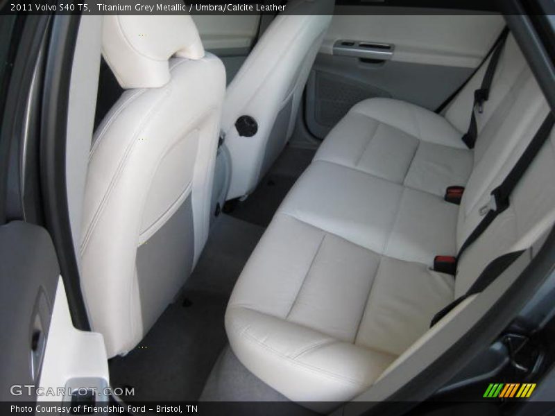 Titanium Grey Metallic / Umbra/Calcite Leather 2011 Volvo S40 T5