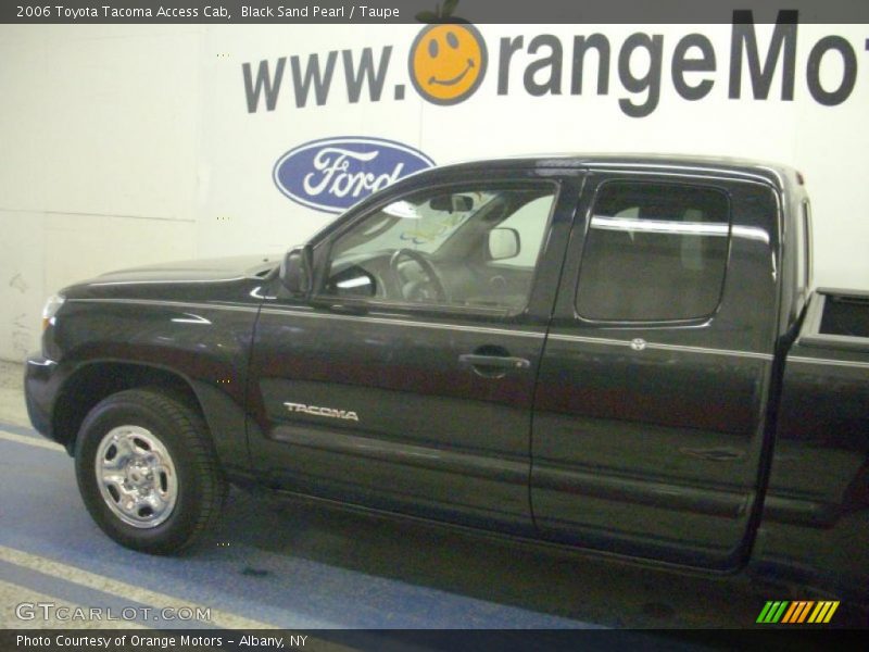 Black Sand Pearl / Taupe 2006 Toyota Tacoma Access Cab