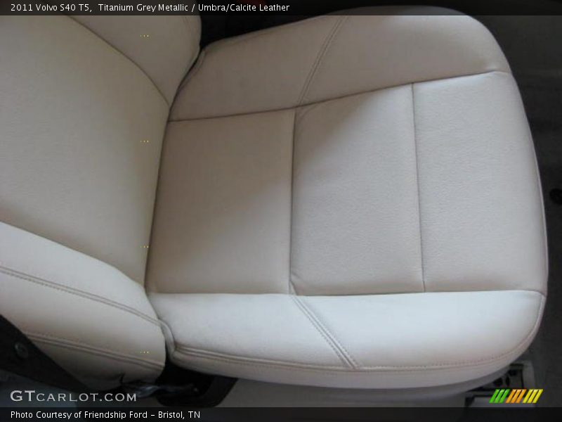Titanium Grey Metallic / Umbra/Calcite Leather 2011 Volvo S40 T5
