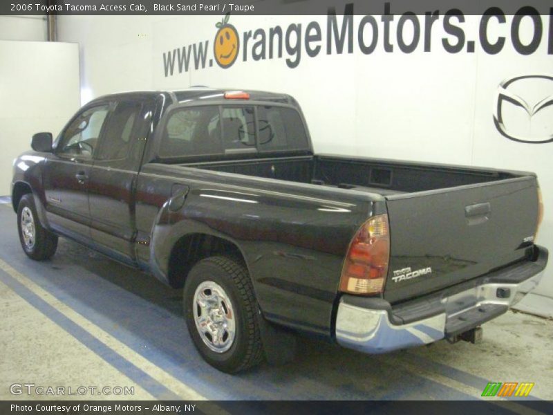 Black Sand Pearl / Taupe 2006 Toyota Tacoma Access Cab