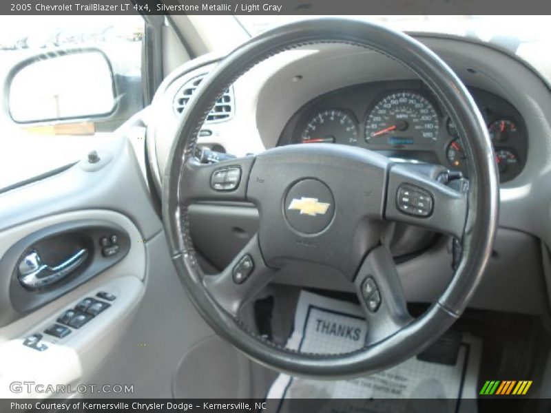 Silverstone Metallic / Light Gray 2005 Chevrolet TrailBlazer LT 4x4