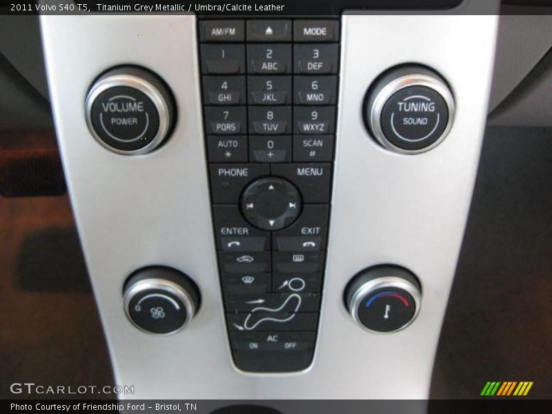Controls of 2011 S40 T5