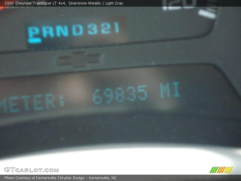 Silverstone Metallic / Light Gray 2005 Chevrolet TrailBlazer LT 4x4