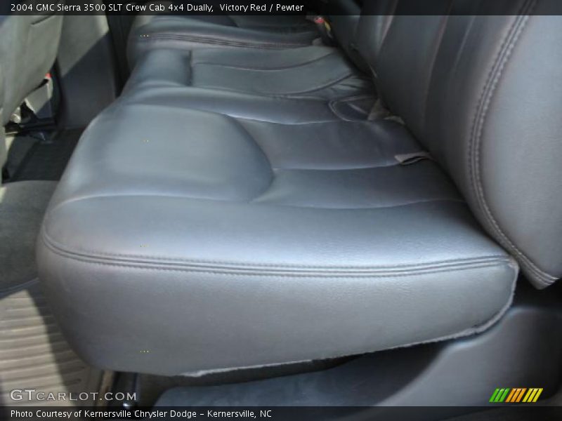 Victory Red / Pewter 2004 GMC Sierra 3500 SLT Crew Cab 4x4 Dually