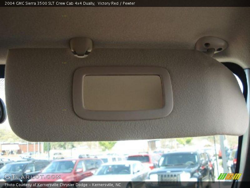 Victory Red / Pewter 2004 GMC Sierra 3500 SLT Crew Cab 4x4 Dually