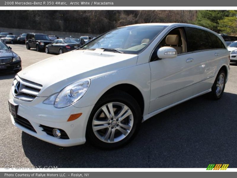Arctic White / Macadamia 2008 Mercedes-Benz R 350 4Matic