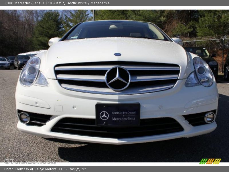 Arctic White / Macadamia 2008 Mercedes-Benz R 350 4Matic