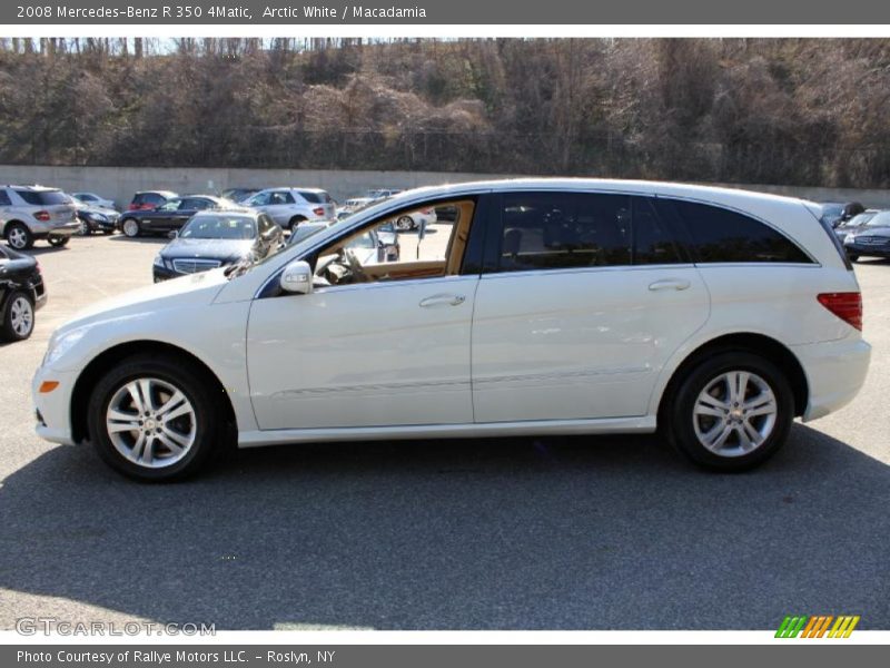 Arctic White / Macadamia 2008 Mercedes-Benz R 350 4Matic