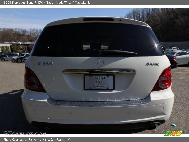 Arctic White / Macadamia 2008 Mercedes-Benz R 350 4Matic