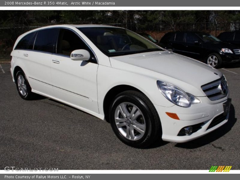 Arctic White / Macadamia 2008 Mercedes-Benz R 350 4Matic