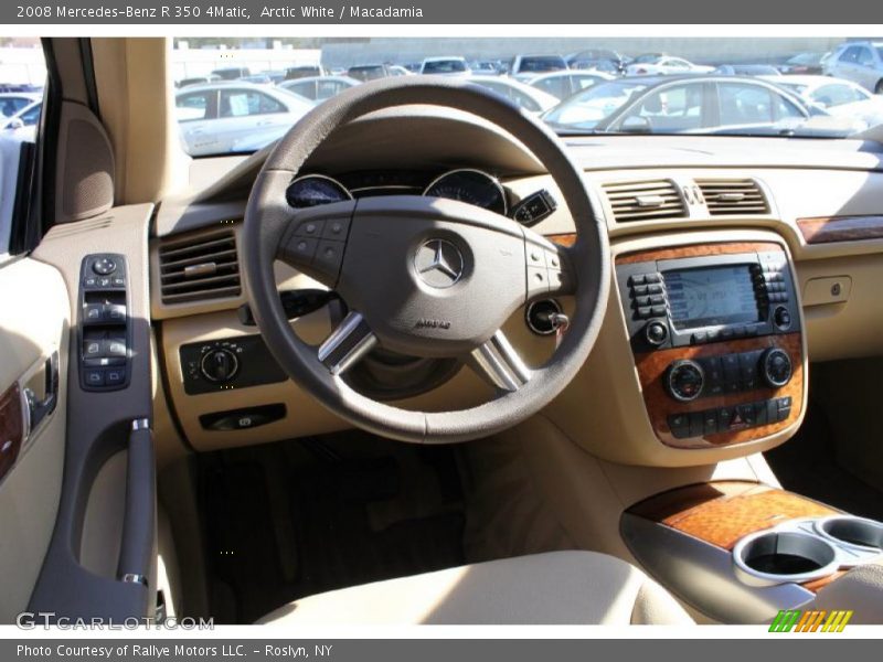 Arctic White / Macadamia 2008 Mercedes-Benz R 350 4Matic