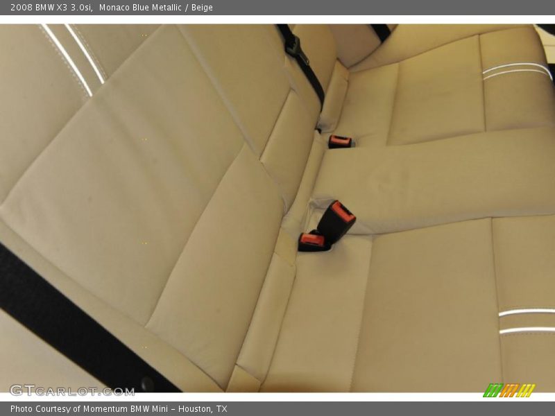 Monaco Blue Metallic / Beige 2008 BMW X3 3.0si