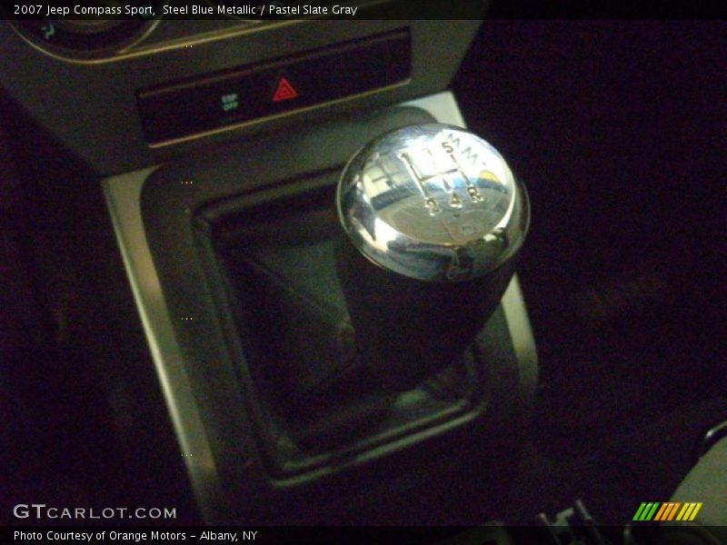 Steel Blue Metallic / Pastel Slate Gray 2007 Jeep Compass Sport