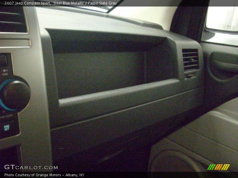 Steel Blue Metallic / Pastel Slate Gray 2007 Jeep Compass Sport