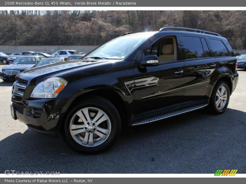 Verde Brook Metallic / Macadamia 2008 Mercedes-Benz GL 450 4Matic