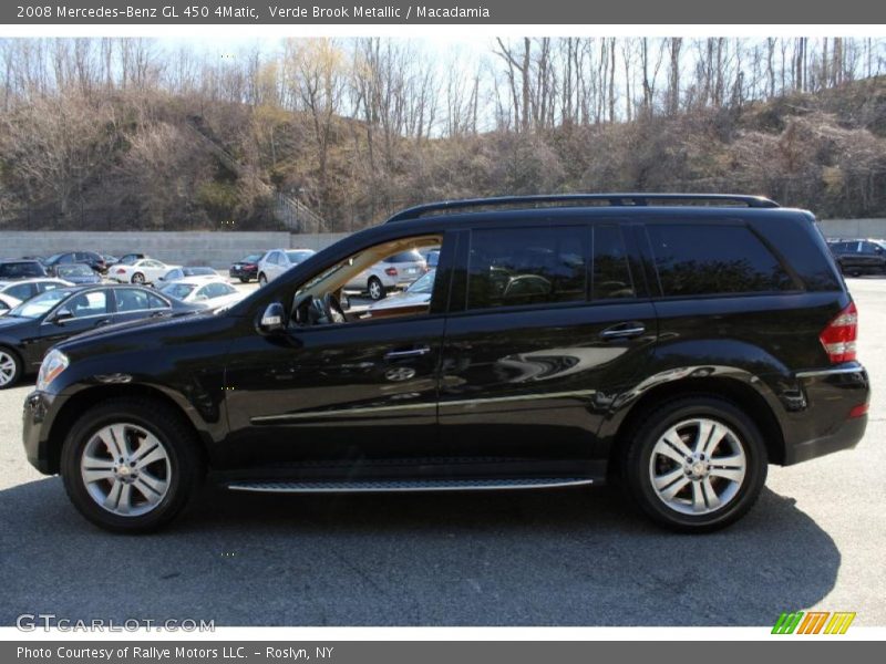 Verde Brook Metallic / Macadamia 2008 Mercedes-Benz GL 450 4Matic