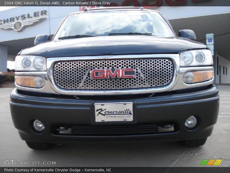 Carbon Metallic / Stone Gray 2004 GMC Yukon XL Denali AWD