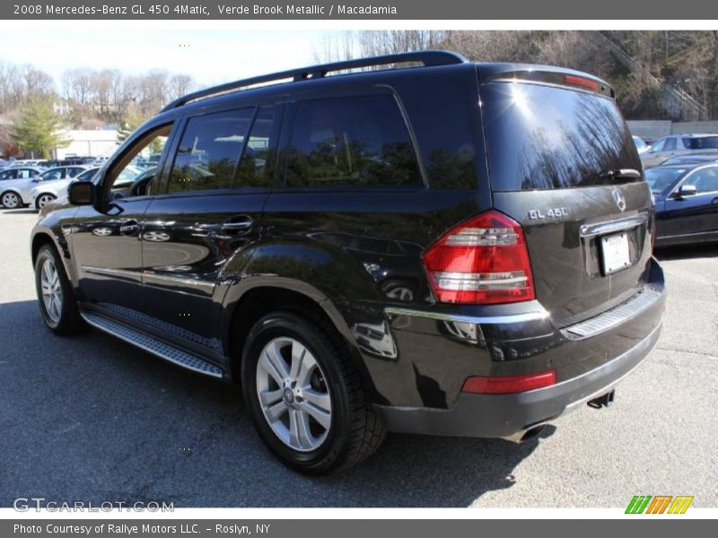 Verde Brook Metallic / Macadamia 2008 Mercedes-Benz GL 450 4Matic