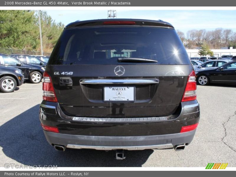 Verde Brook Metallic / Macadamia 2008 Mercedes-Benz GL 450 4Matic