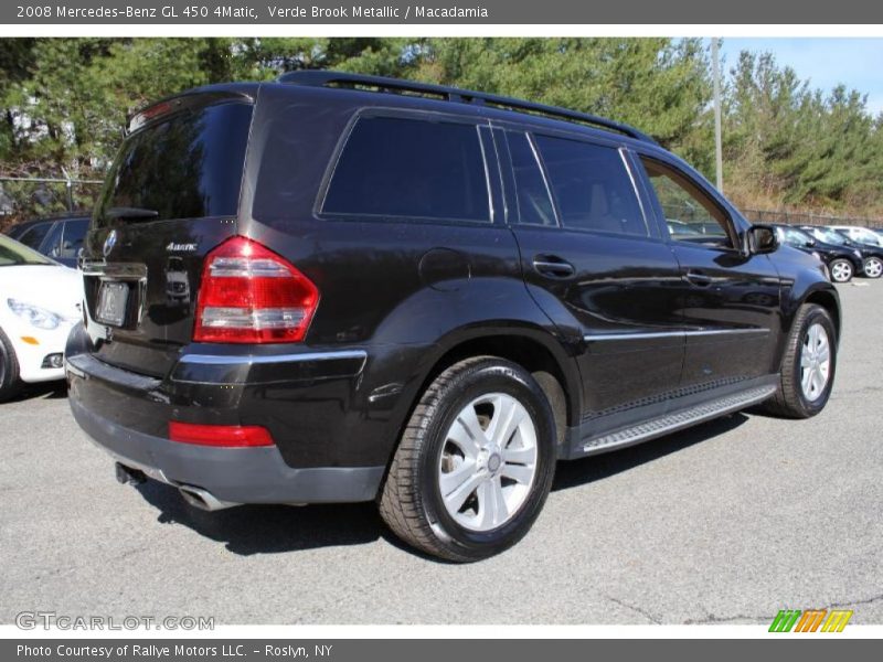 Verde Brook Metallic / Macadamia 2008 Mercedes-Benz GL 450 4Matic