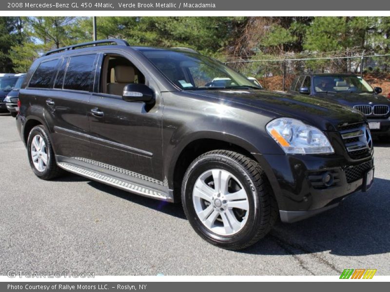 Verde Brook Metallic / Macadamia 2008 Mercedes-Benz GL 450 4Matic