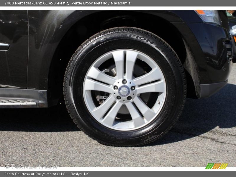 Verde Brook Metallic / Macadamia 2008 Mercedes-Benz GL 450 4Matic