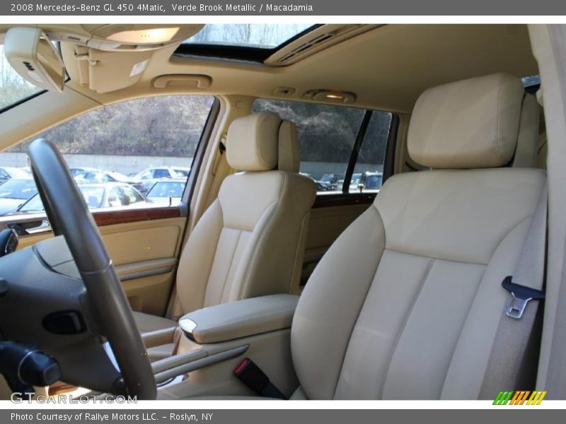 Verde Brook Metallic / Macadamia 2008 Mercedes-Benz GL 450 4Matic