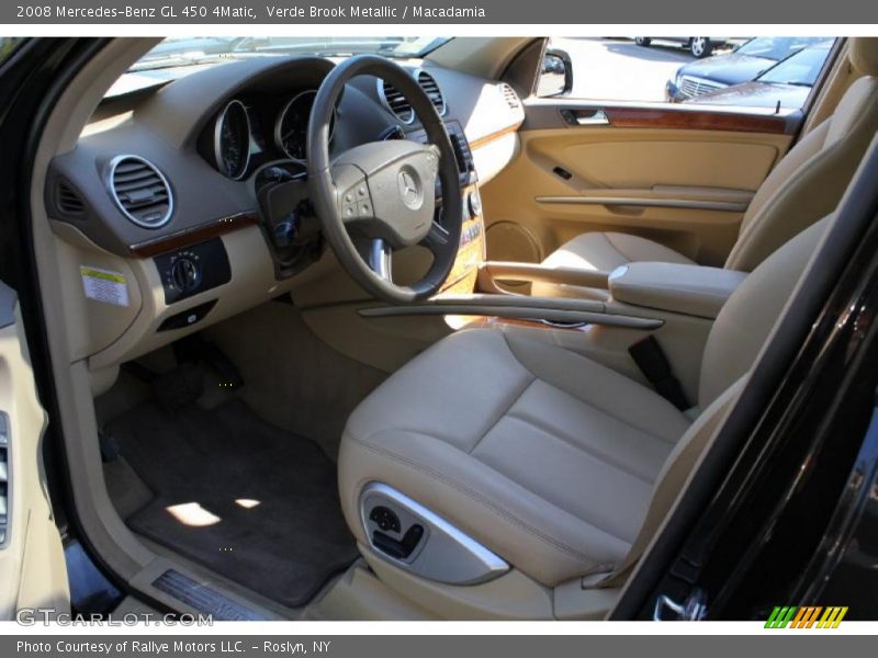Verde Brook Metallic / Macadamia 2008 Mercedes-Benz GL 450 4Matic