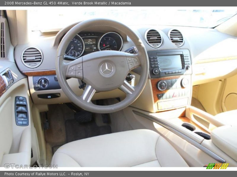 Verde Brook Metallic / Macadamia 2008 Mercedes-Benz GL 450 4Matic
