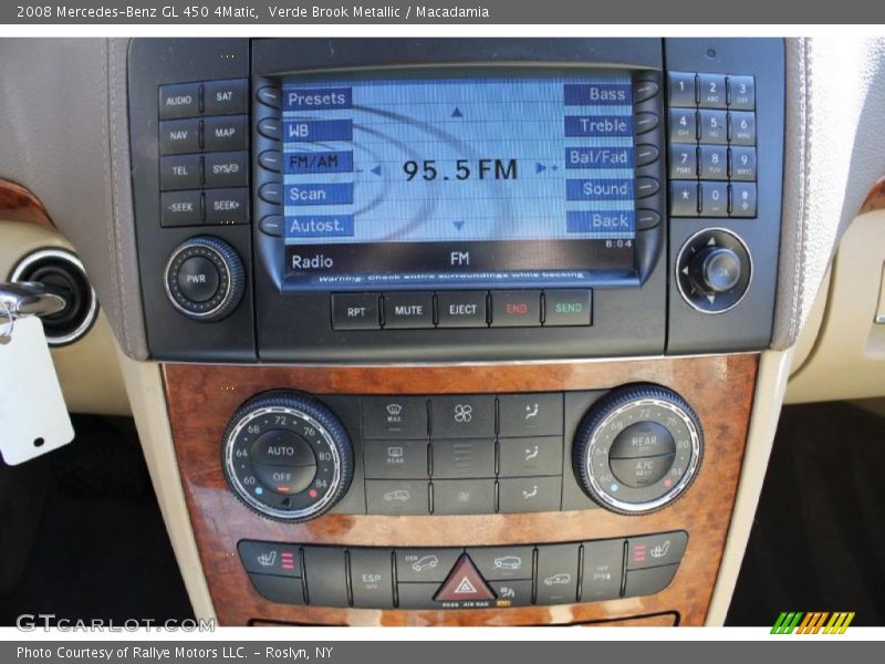 Verde Brook Metallic / Macadamia 2008 Mercedes-Benz GL 450 4Matic