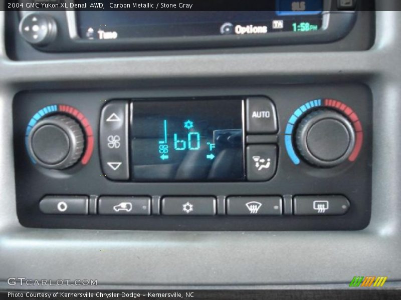 Carbon Metallic / Stone Gray 2004 GMC Yukon XL Denali AWD