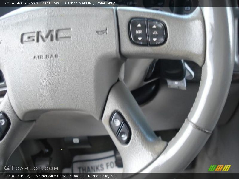 Carbon Metallic / Stone Gray 2004 GMC Yukon XL Denali AWD