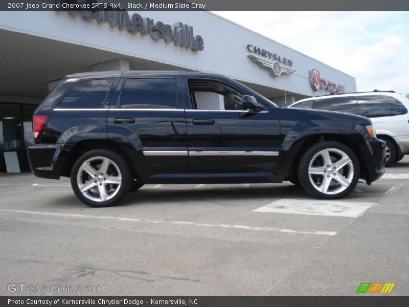 Black / Medium Slate Gray 2007 Jeep Grand Cherokee SRT8 4x4
