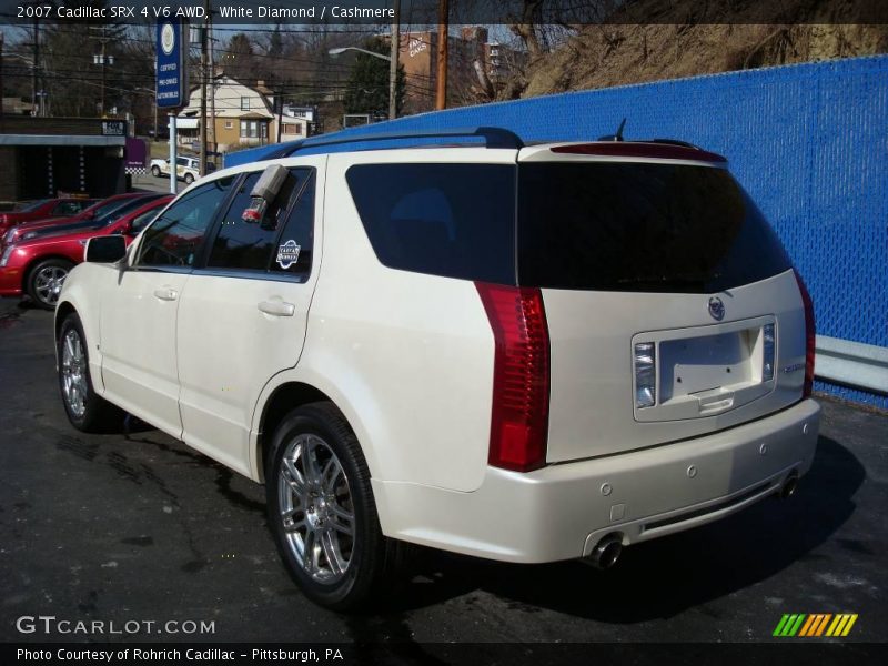 White Diamond / Cashmere 2007 Cadillac SRX 4 V6 AWD