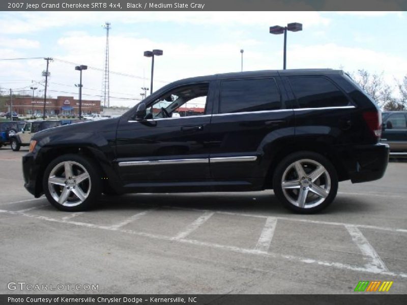 Black / Medium Slate Gray 2007 Jeep Grand Cherokee SRT8 4x4