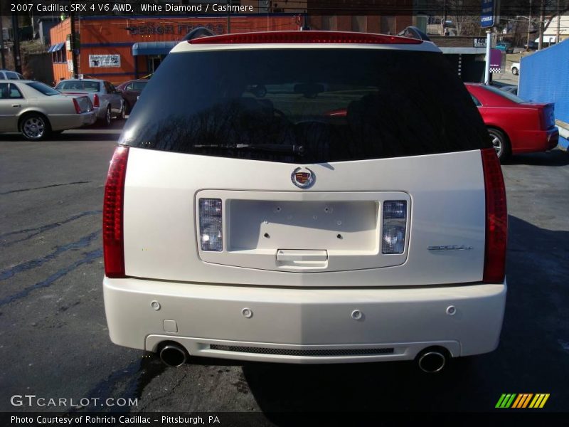 White Diamond / Cashmere 2007 Cadillac SRX 4 V6 AWD